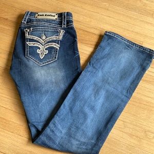 Womens rock revival Etty boot Jean sz. 34 long